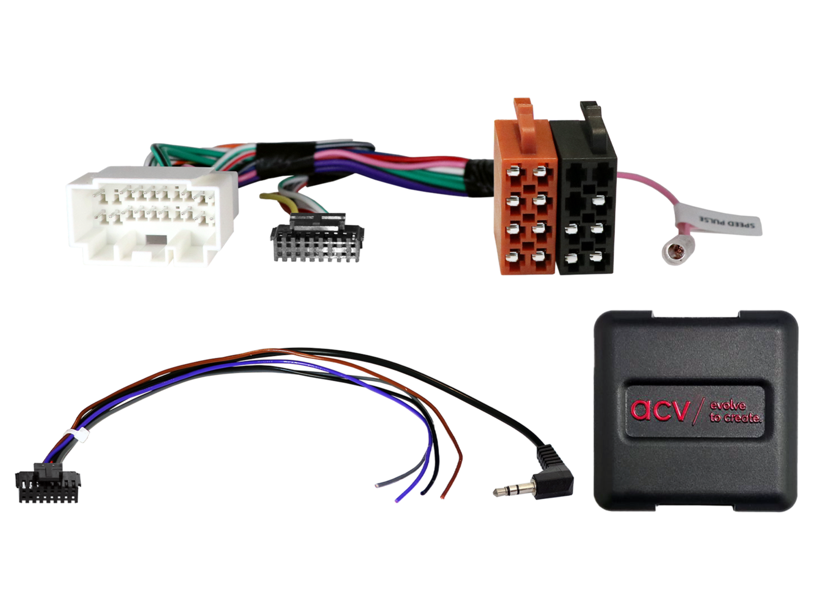 Kormánykerék gombvezérlő adapter Fiat / Opel / Suzuki ACV SWC 42XSZ001-hoz