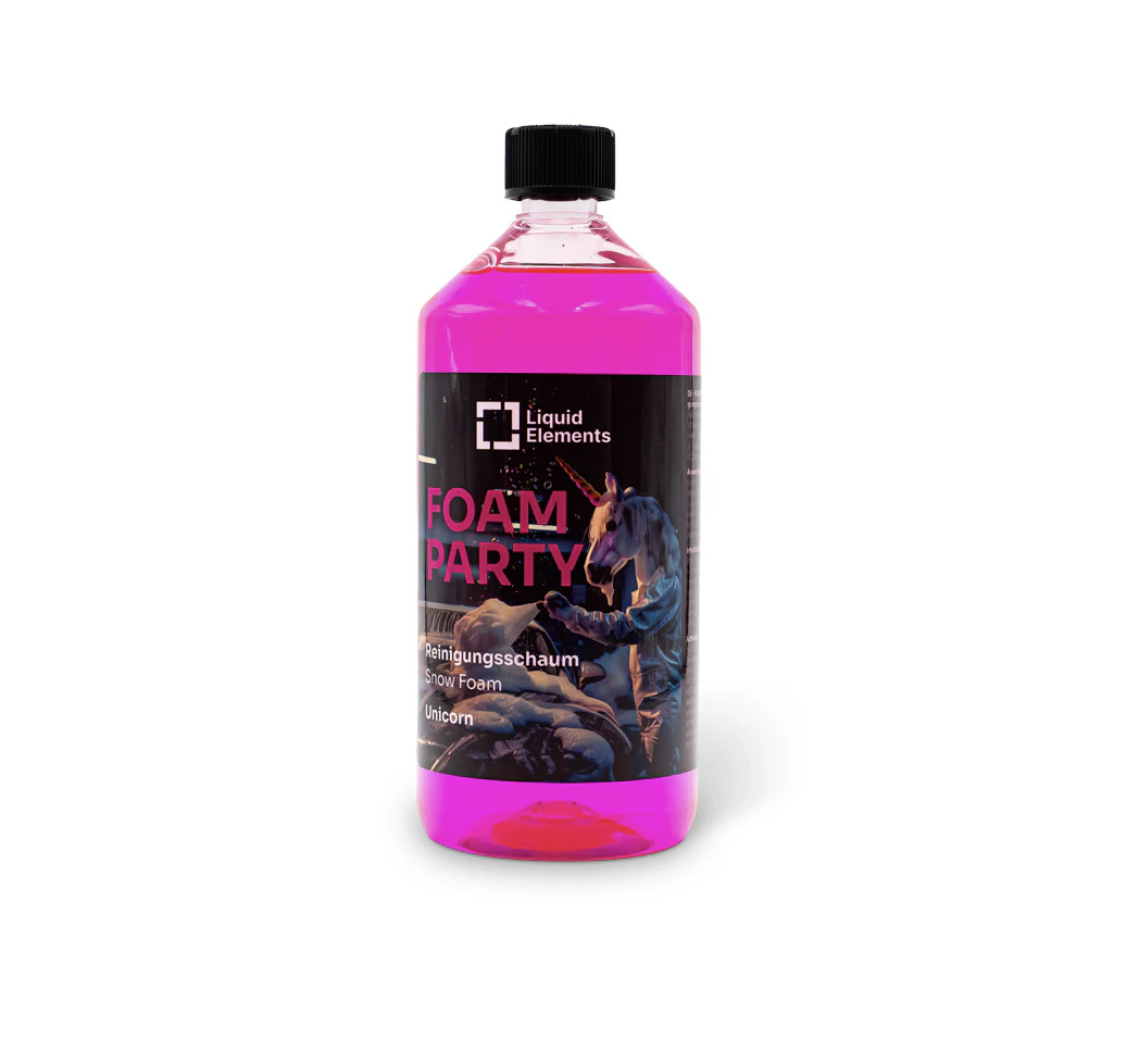 Aktív hab Liquid Elements tisztítóhab "FOAM PARTY" - Einhorn (1 l)