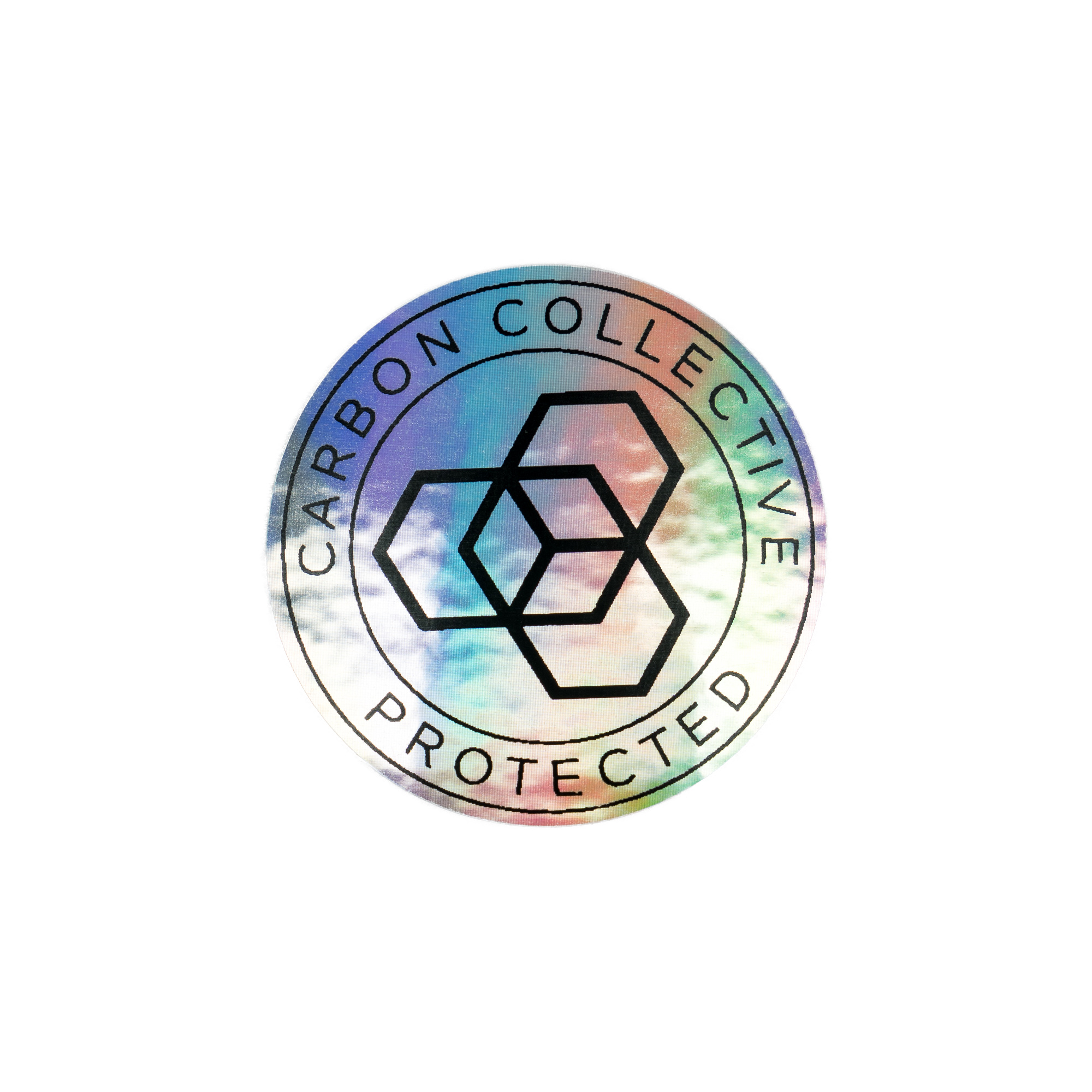 Carbon Collective Oil Slick Protected Seal 40 mm matrica