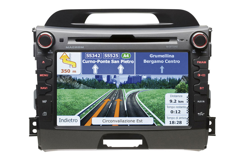 OEM navigáció Kia Sportage Macrom M-OF7040