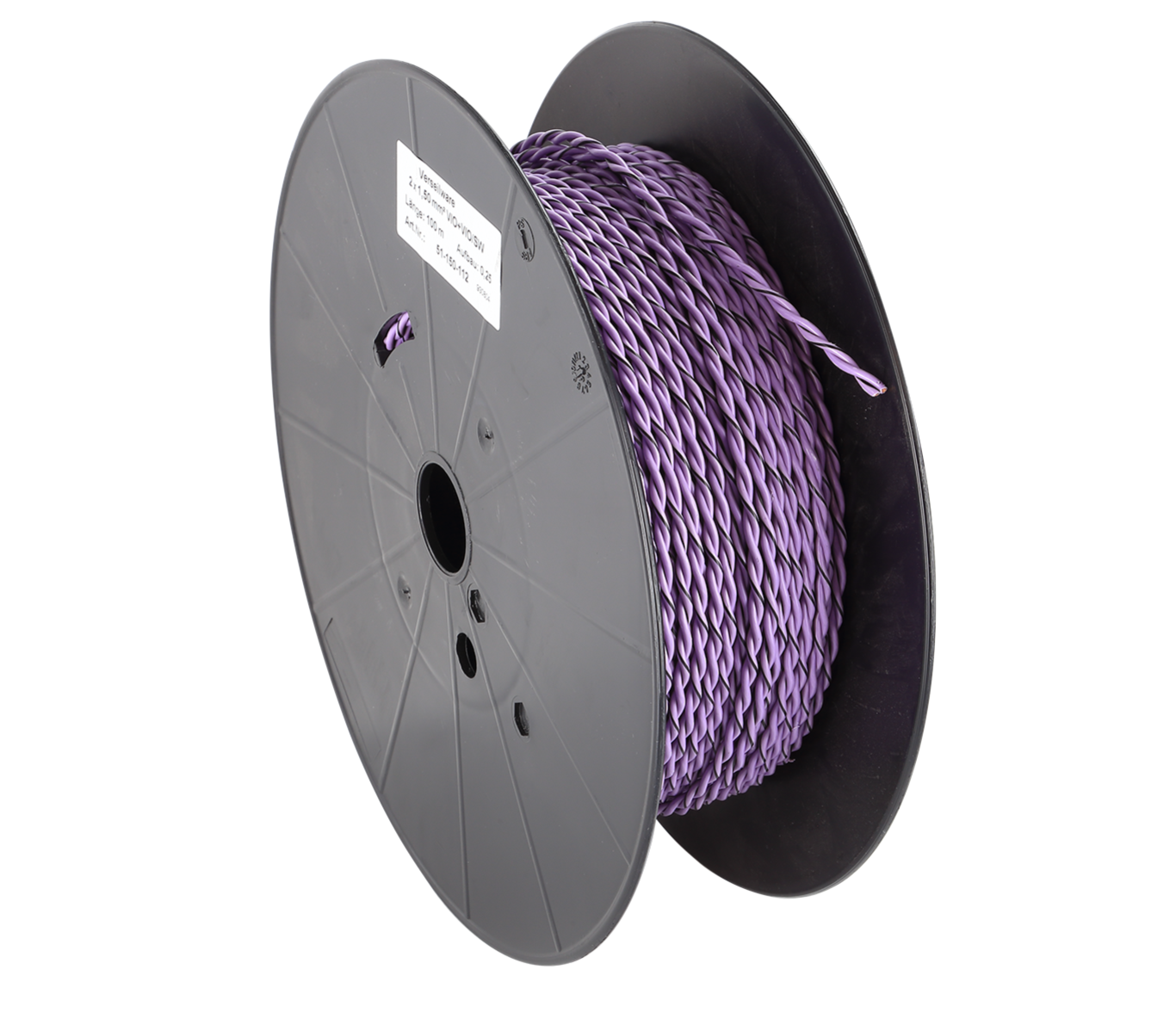 Hangszórókábel ACV FLRY Twisted purple/purple-black 150