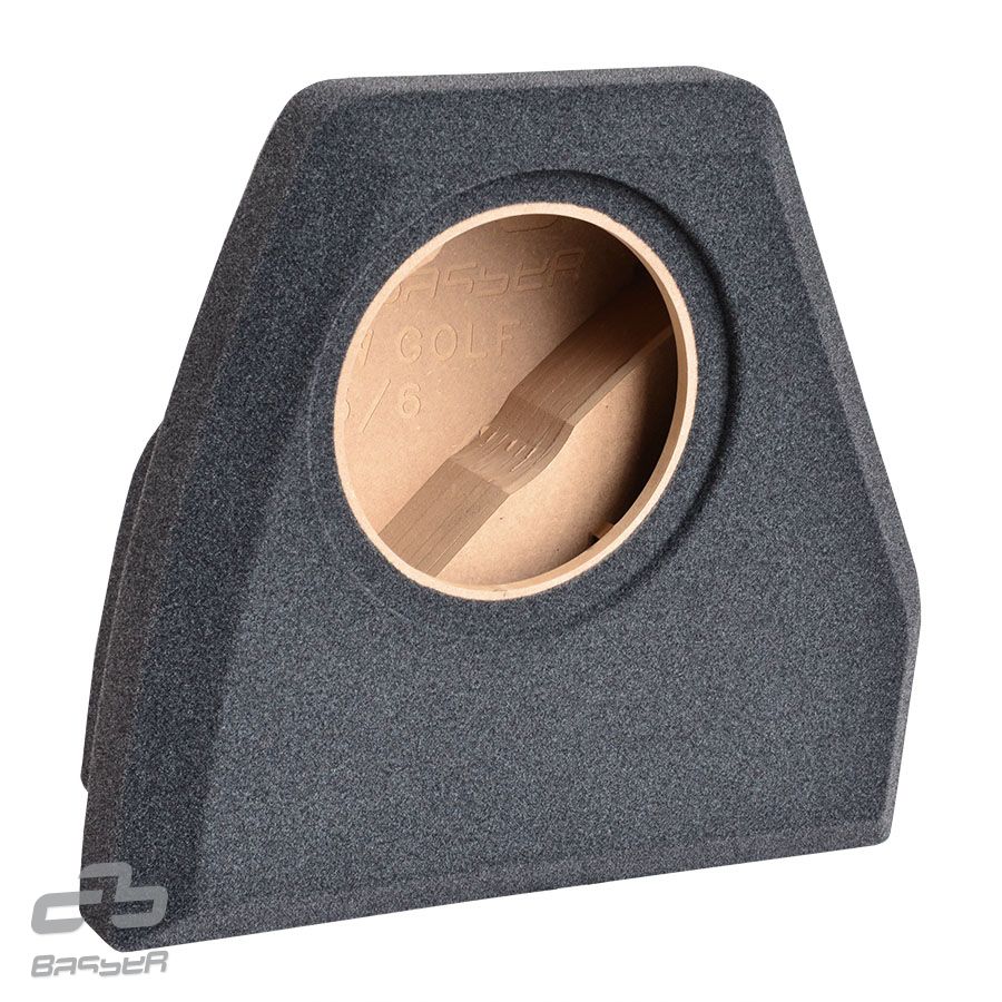 Basser 10" OEM mélyláda doboz Volkswagen Golf V, Golf VI járművekhez