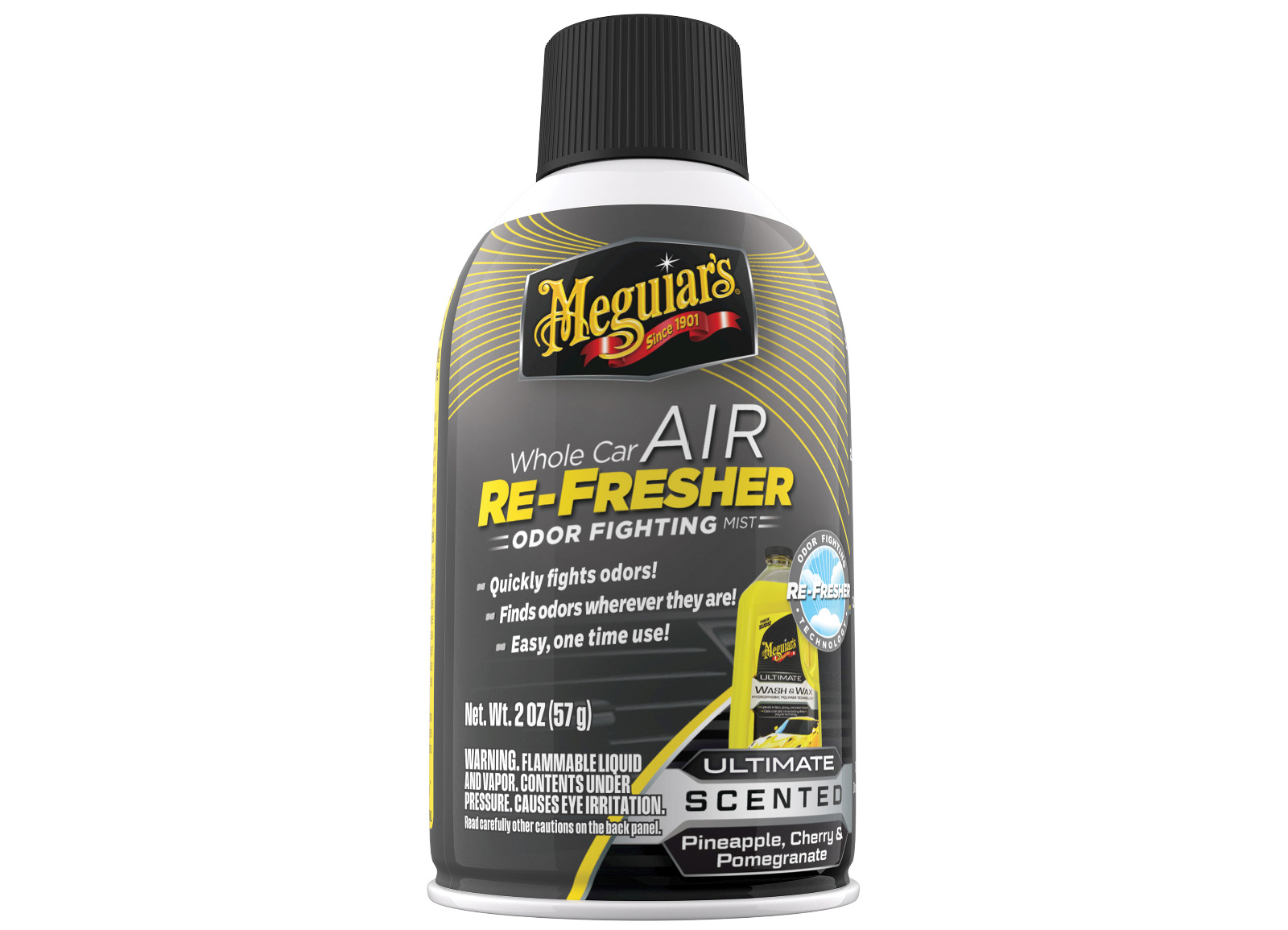 Meguiar's Whole Car Air ReFresher Szagtalanító és Légfrissítő - Tökéletes Illat (Ananász, Cseresznye és Gránátalma) (57 g)