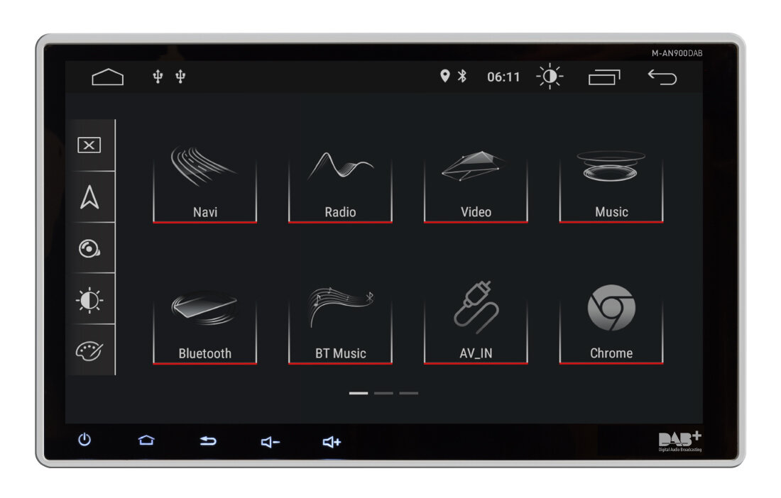 Macrom M-AN900DAB Android autorádió