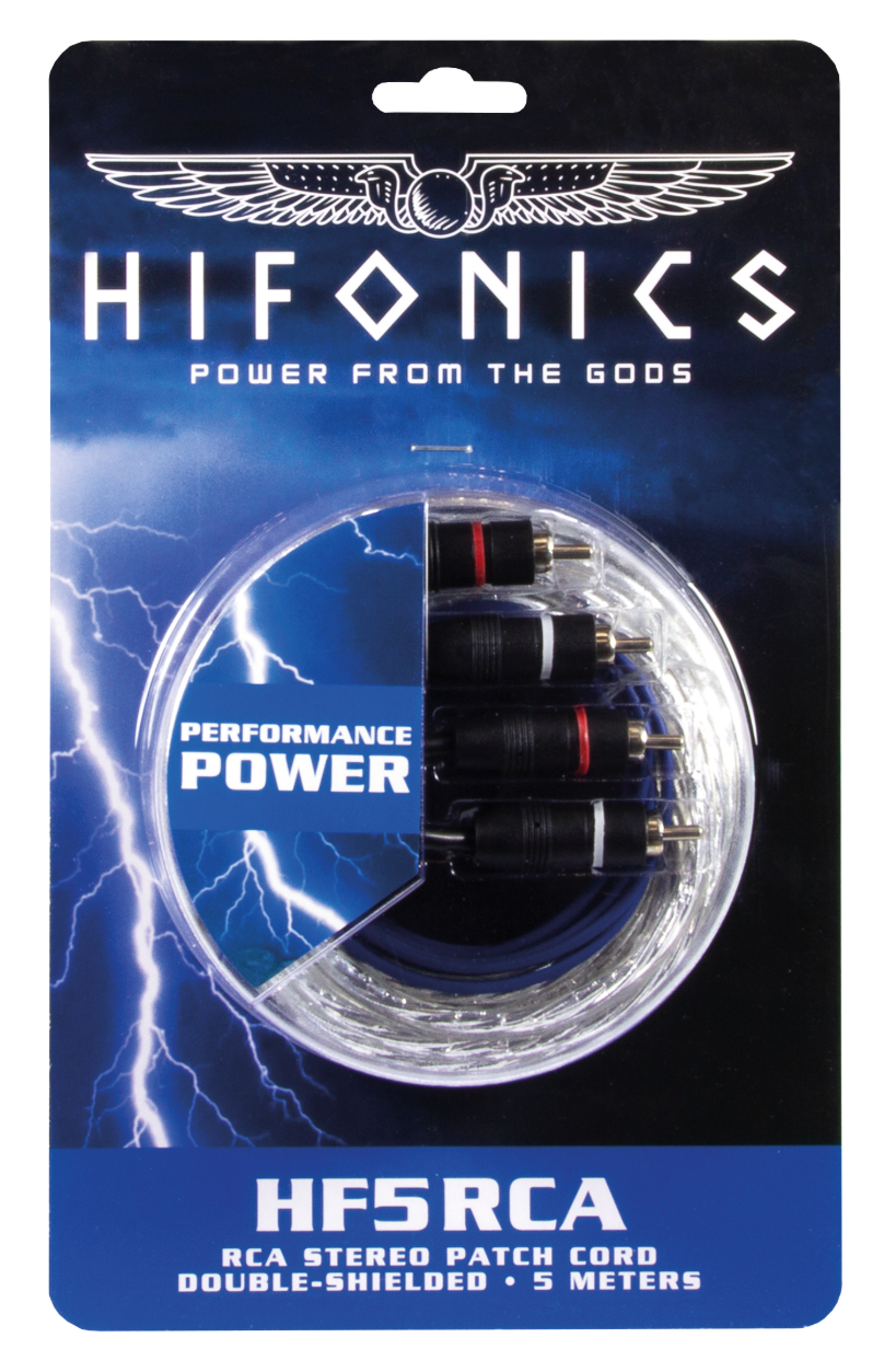 Hifonics HF5RCA jelkábel