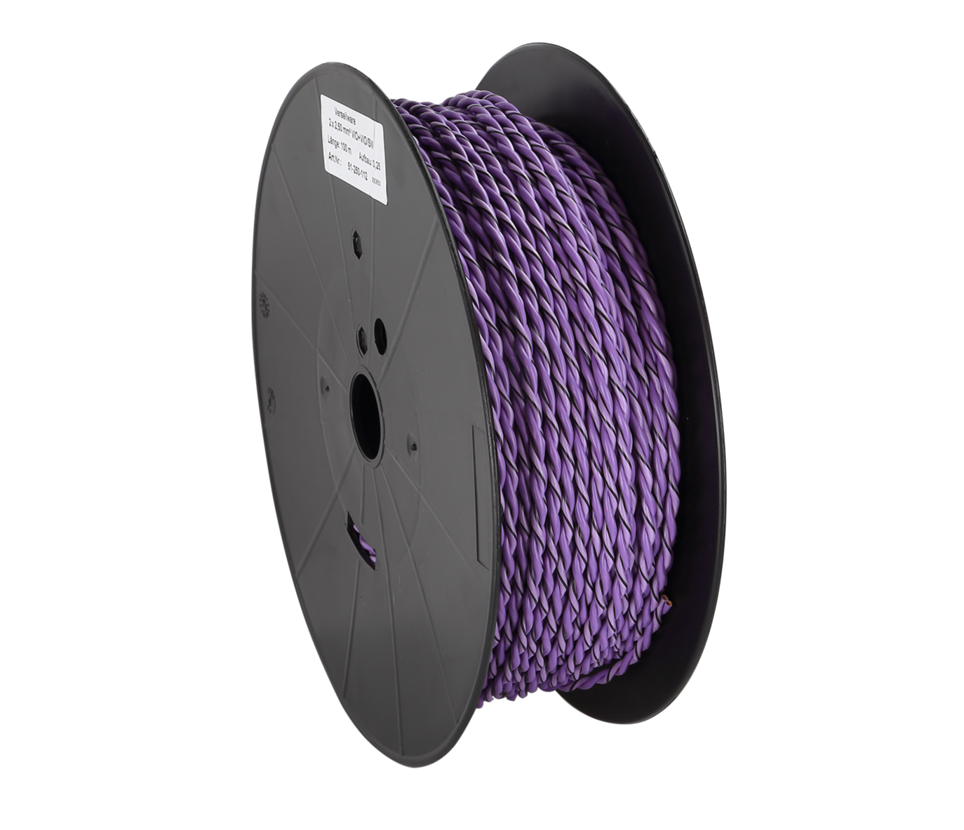 Hangszórókábel ACV FLRY Twisted purple/purple-black 250