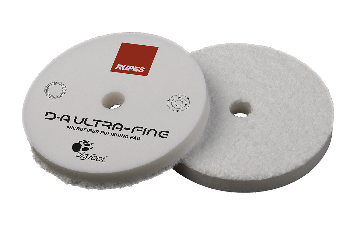RUPES D-A Ultra Fine Microfiber Polishing Pad 75/85 mm mikroszálas korong a magas fényességért és a tökéletes finishért