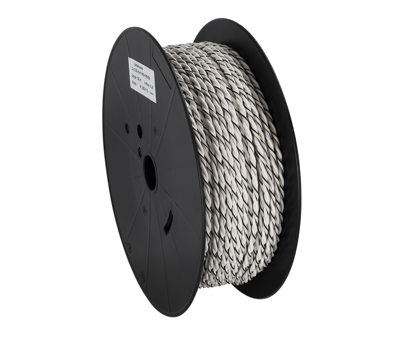 Hangszórókábel ACV FLRY Twisted white/white-black 250
