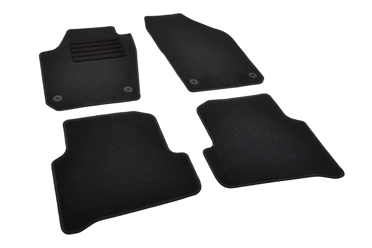 Seat Ibiza (2008 - 2017) / Škoda Fabia III (2014 - 2021) / Volkswagen Polo (2009 - 2017) Rigum textil autószőnyegek