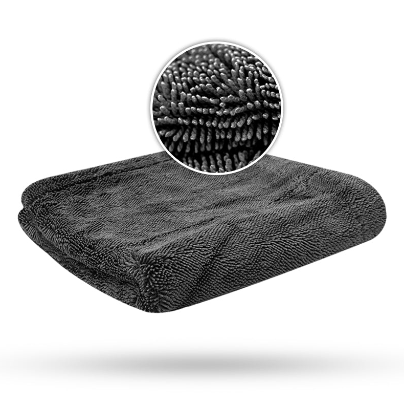 Liquid Elements Drying Towel Black Hole EVO Black - 1400 GSM 40 × 40 cm szárító törölköző