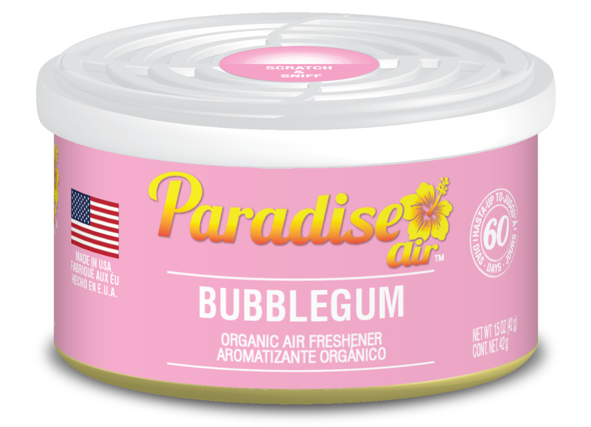 Paradise Air Organic Air Freshener Bubblegum - rágógumi (42 g) illatosító