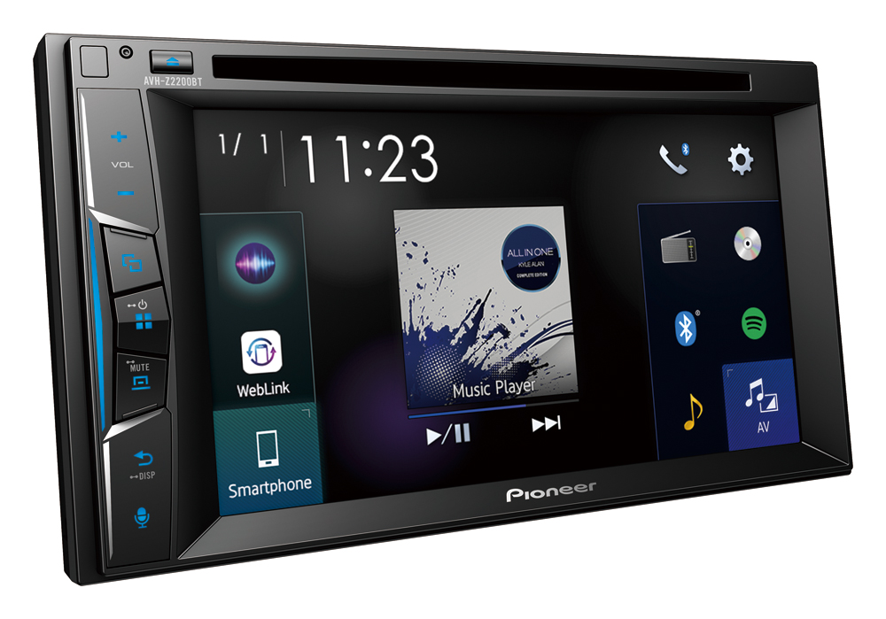 Pioneer AVH-Z2200BT 2DIN autórádió