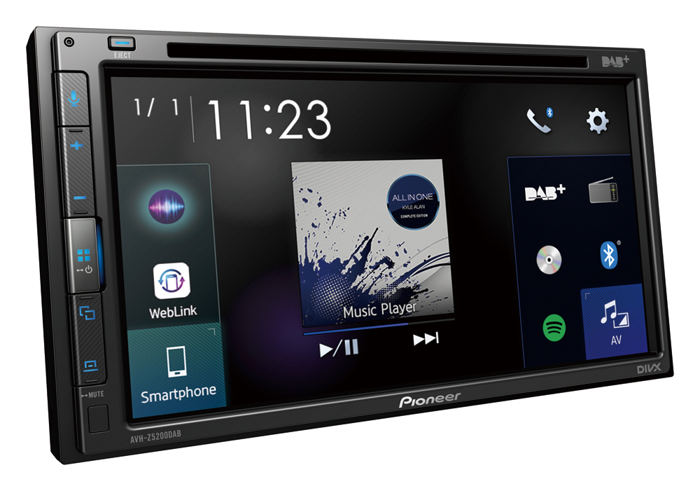 Pioneer AVH-Z5200DAB 2DIN autórádió