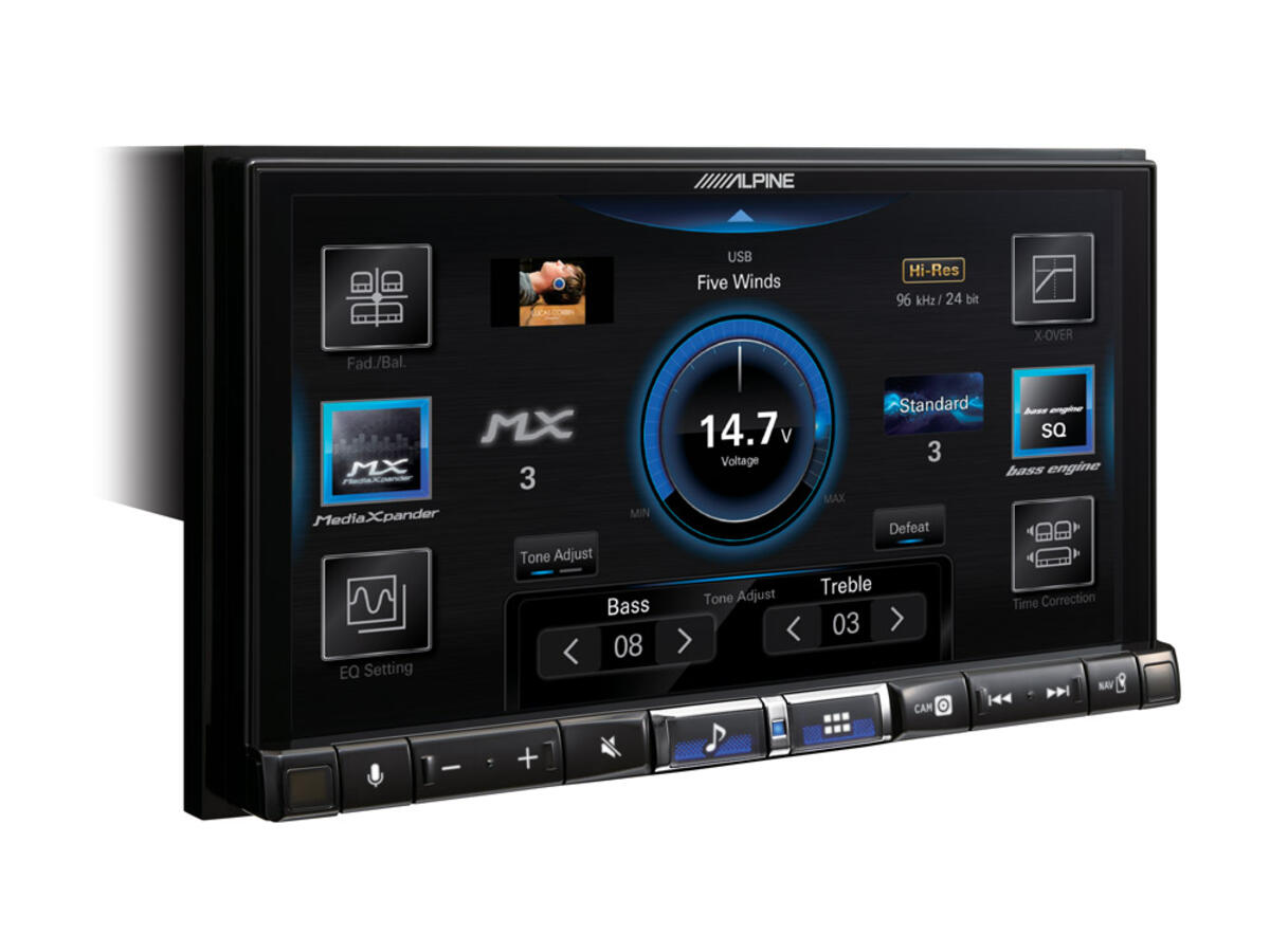 Alpine iLX-705DM multimédiás autórádió