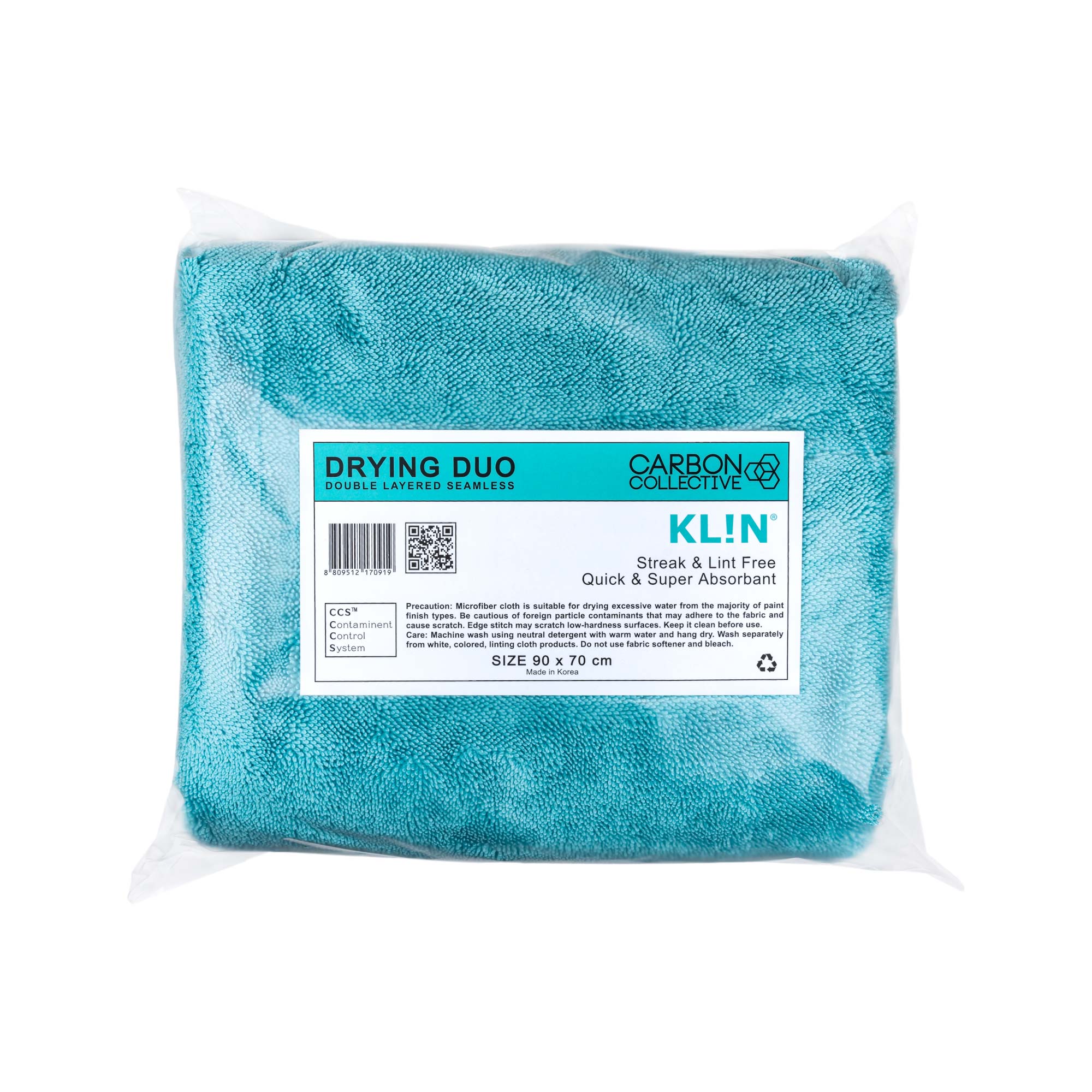 Carbon Collective by KLiN szárítótörölköző – Drying Duo Large 1200 g/m²