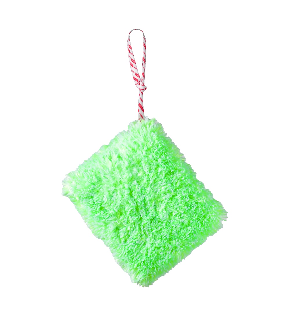 Mikroszálas mosószivacs Purestar Creamy Wash Pad Neon Green