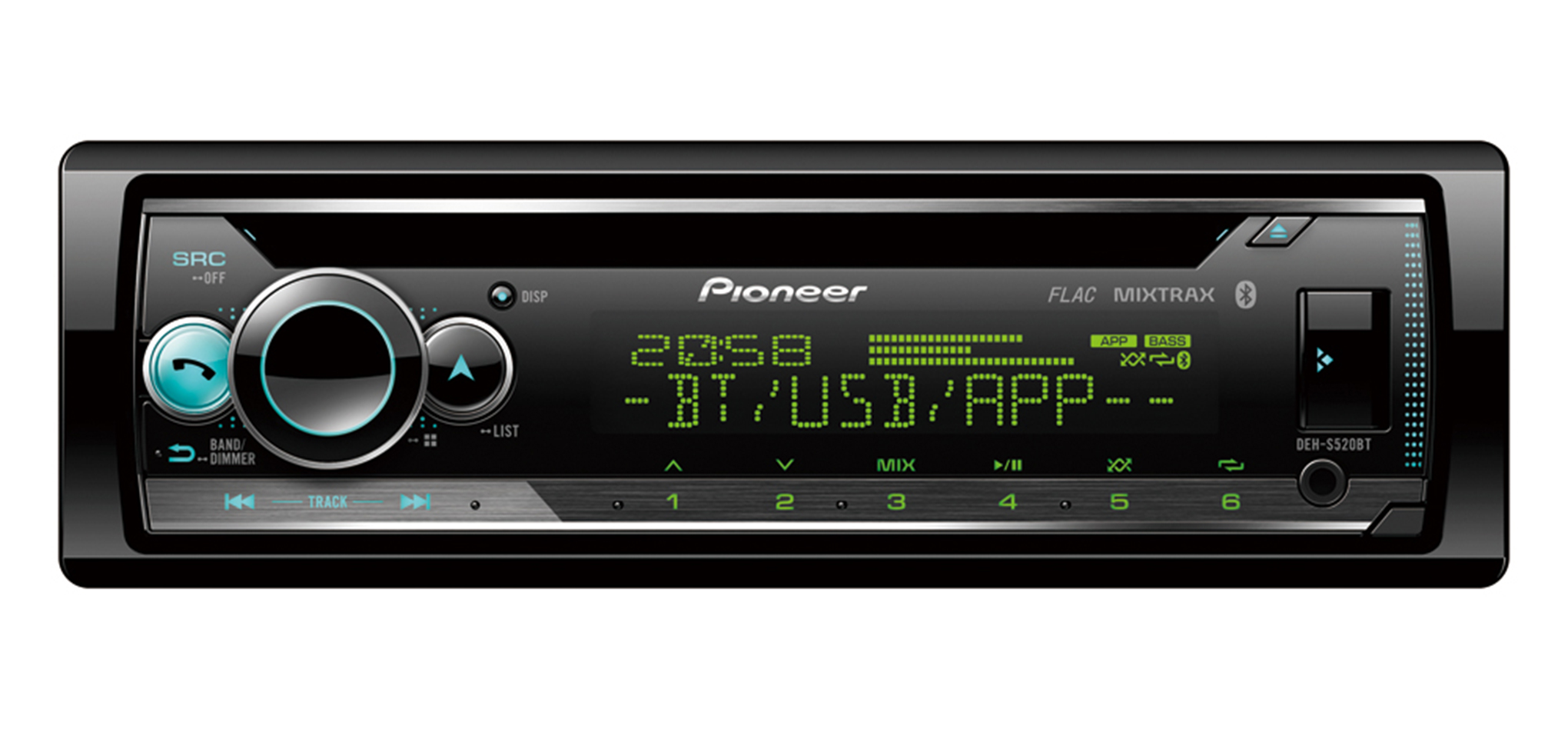 Pioneer DEH-S520BT autórádió