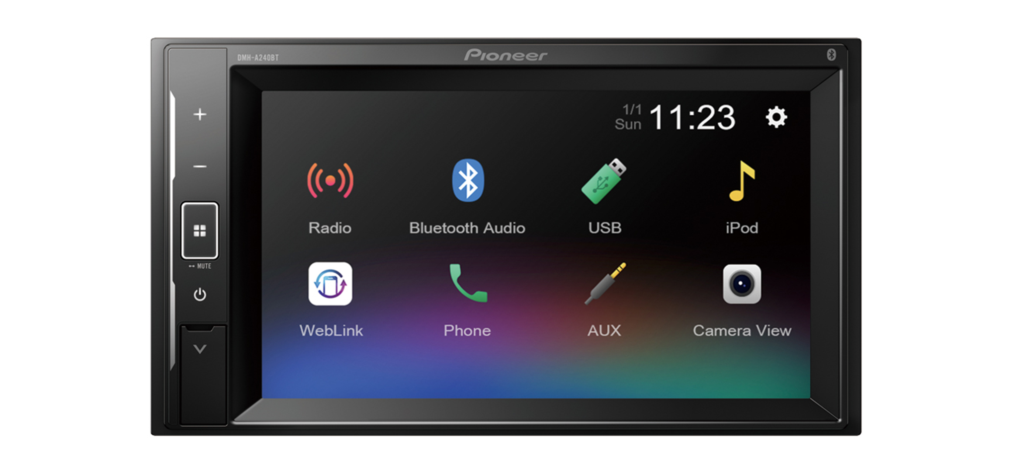 Pioneer DMH-A240BT 2 DIN autórádió