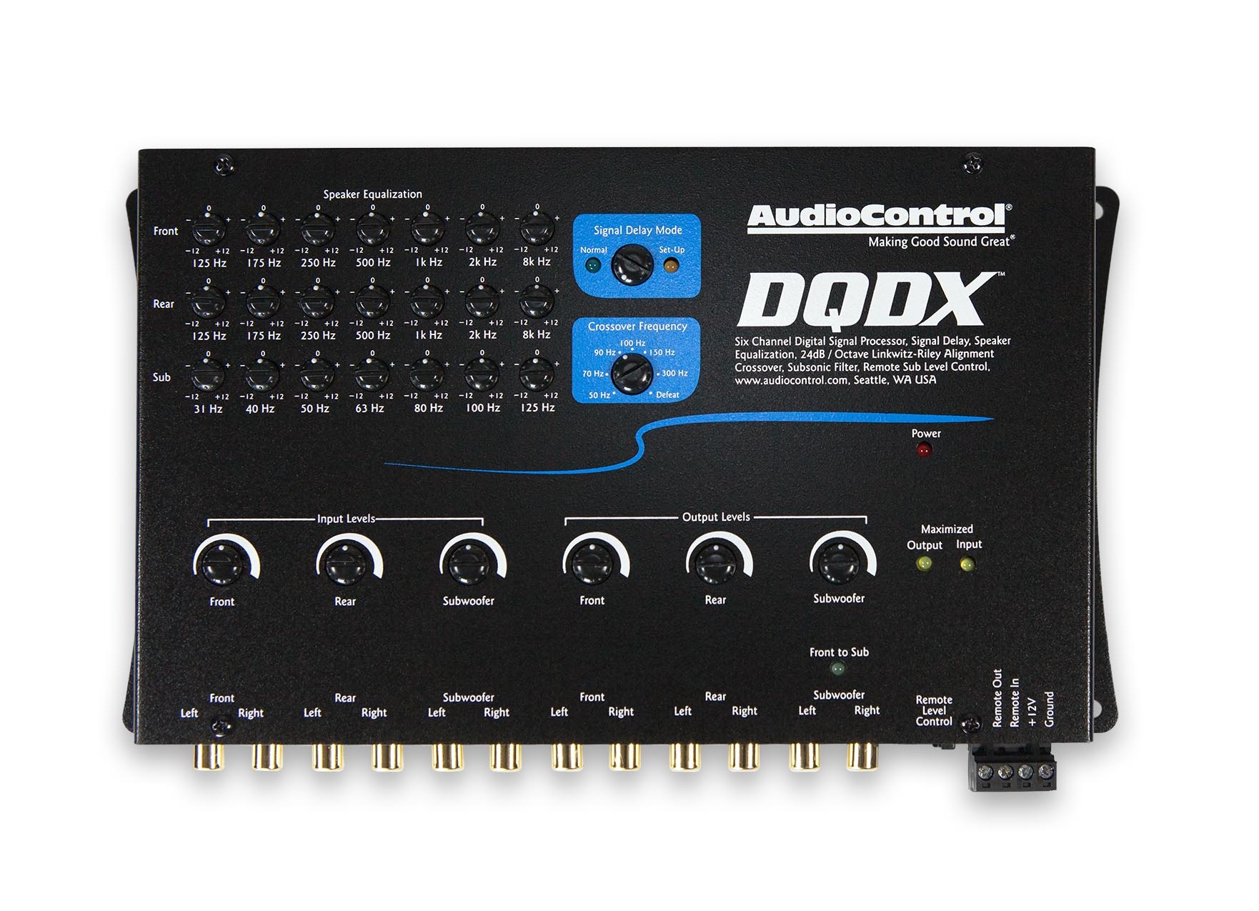 AudioControl DQDX DSP processzor