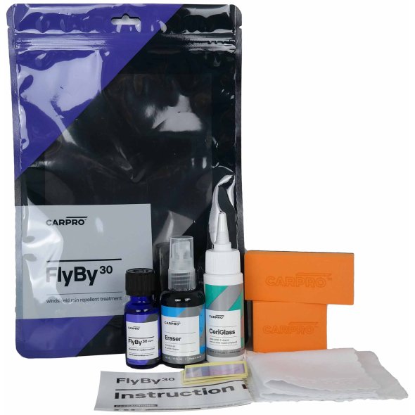 CarPro FlyBy30 Kit folyékony ablaktörlő készlet (20 ml)