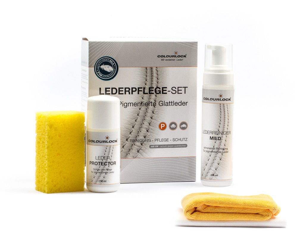 Colourlock Glattleder Pflegeset Mild tisztító és ápoló készlet a bőrre