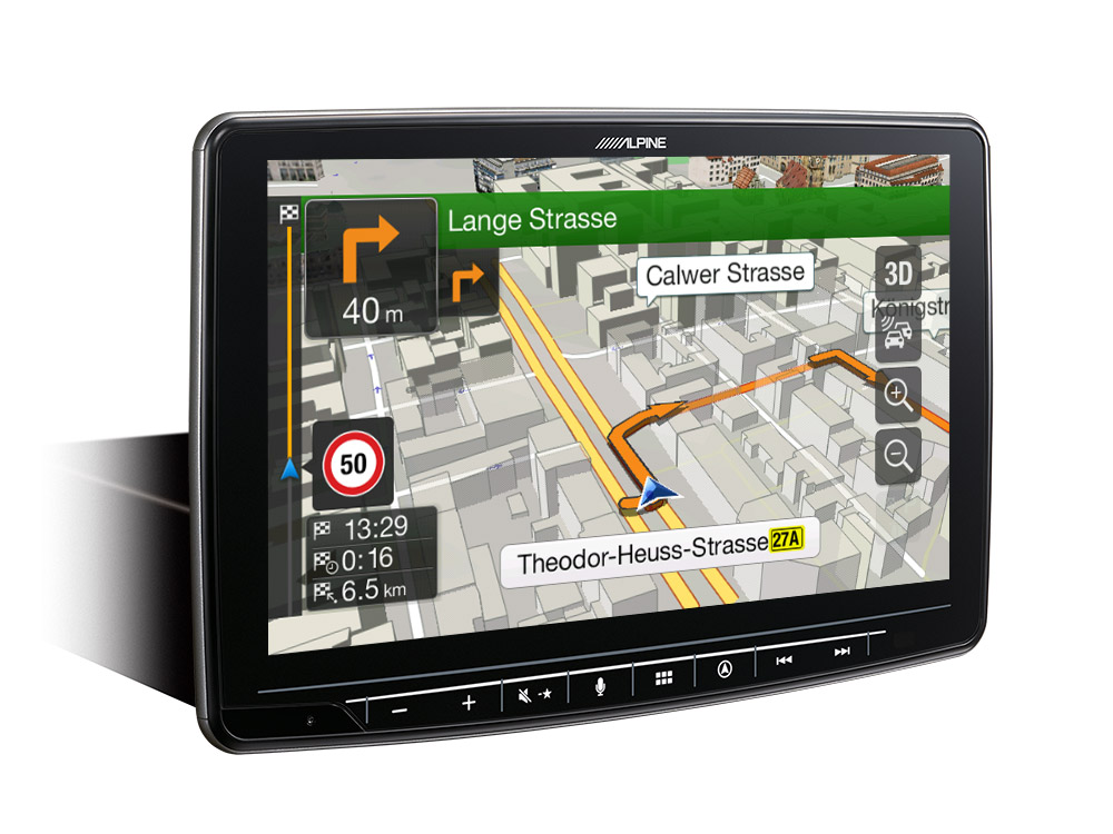Alpine INE-F904D fejlett navigációs fejegység