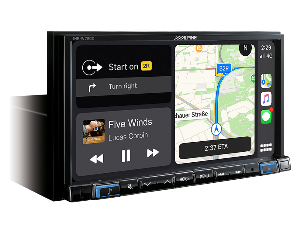 Alpine INE-W720DC mobil média állomás