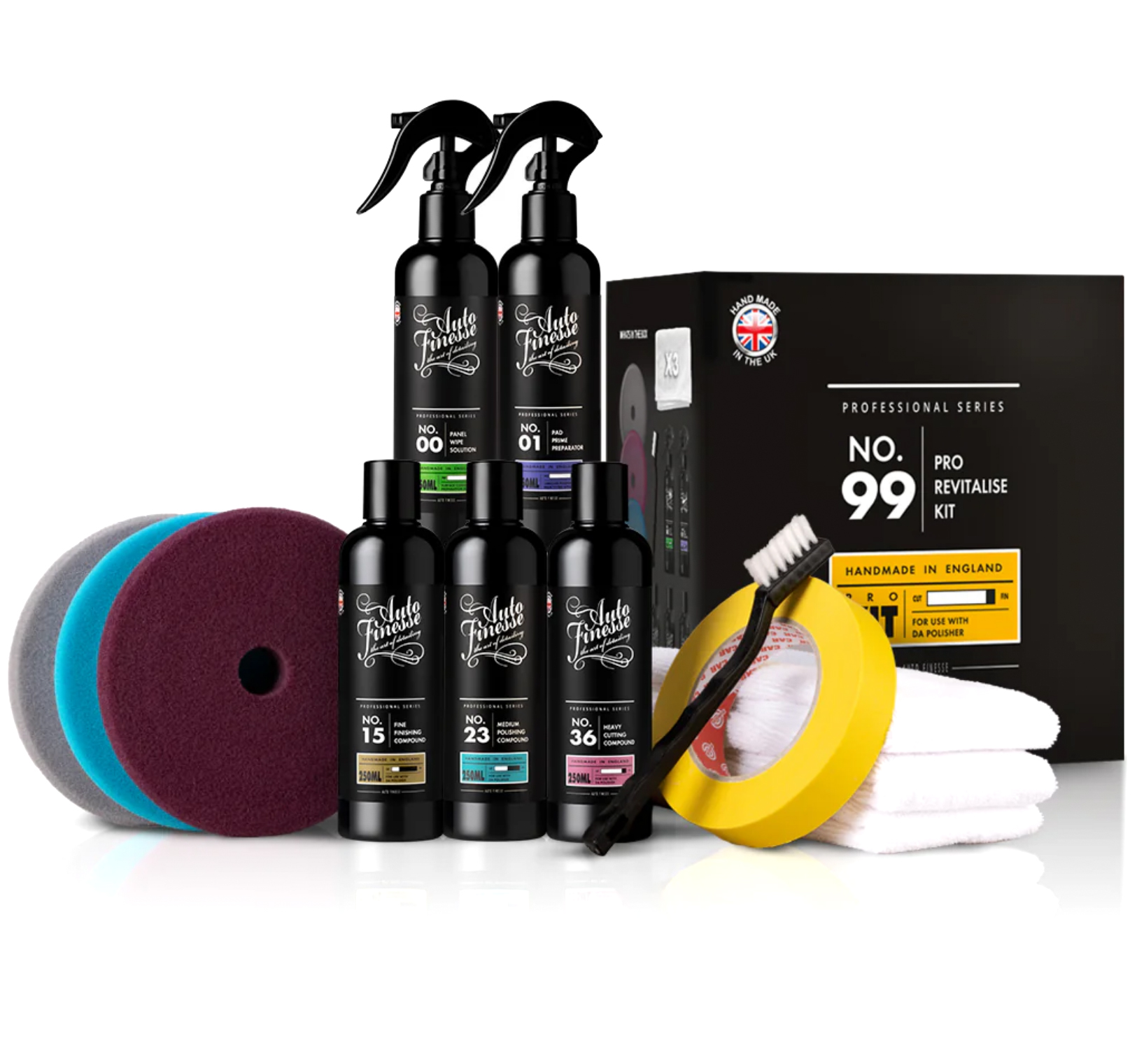 Lakkpolírozó készlet Auto Finesse PRO Revitalise Kit No:99