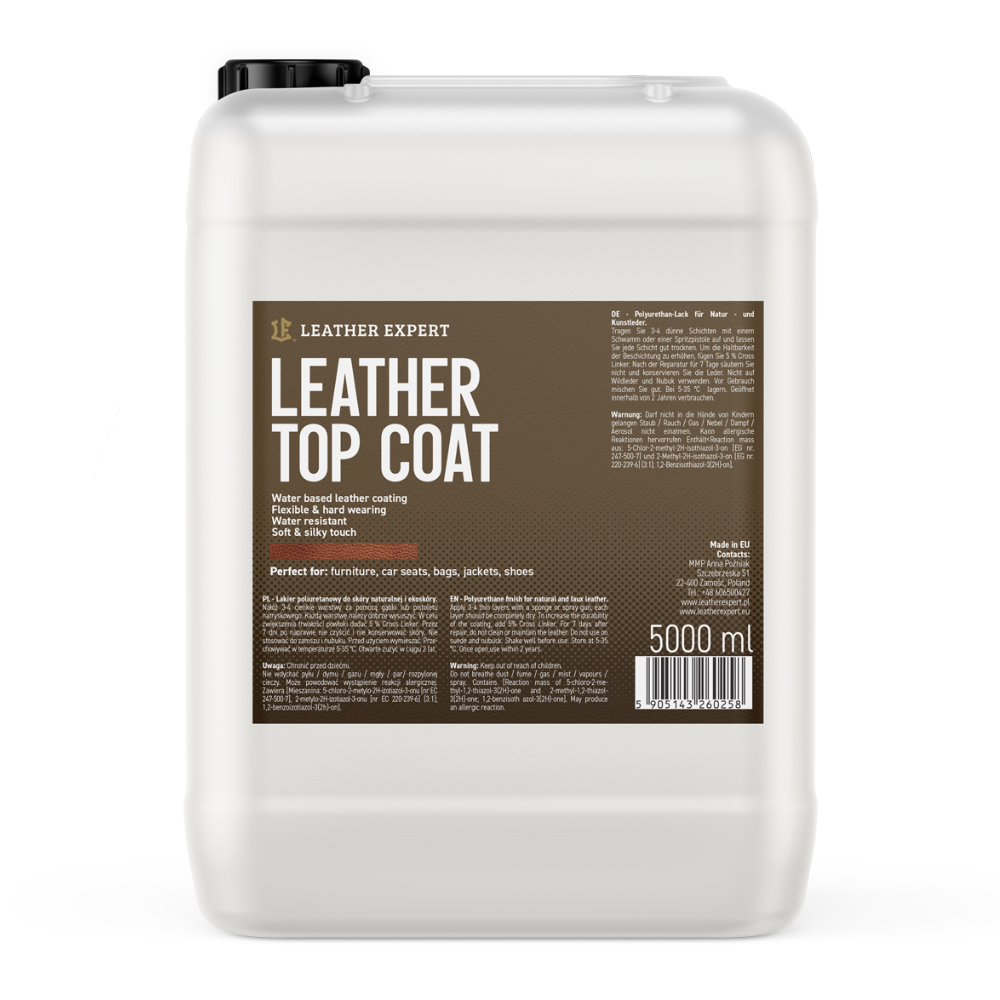 Leather Expert - Leather Top Coat (5 l) - gloss