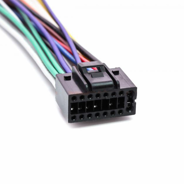 JVC 16 pin - ISO csatlakozó