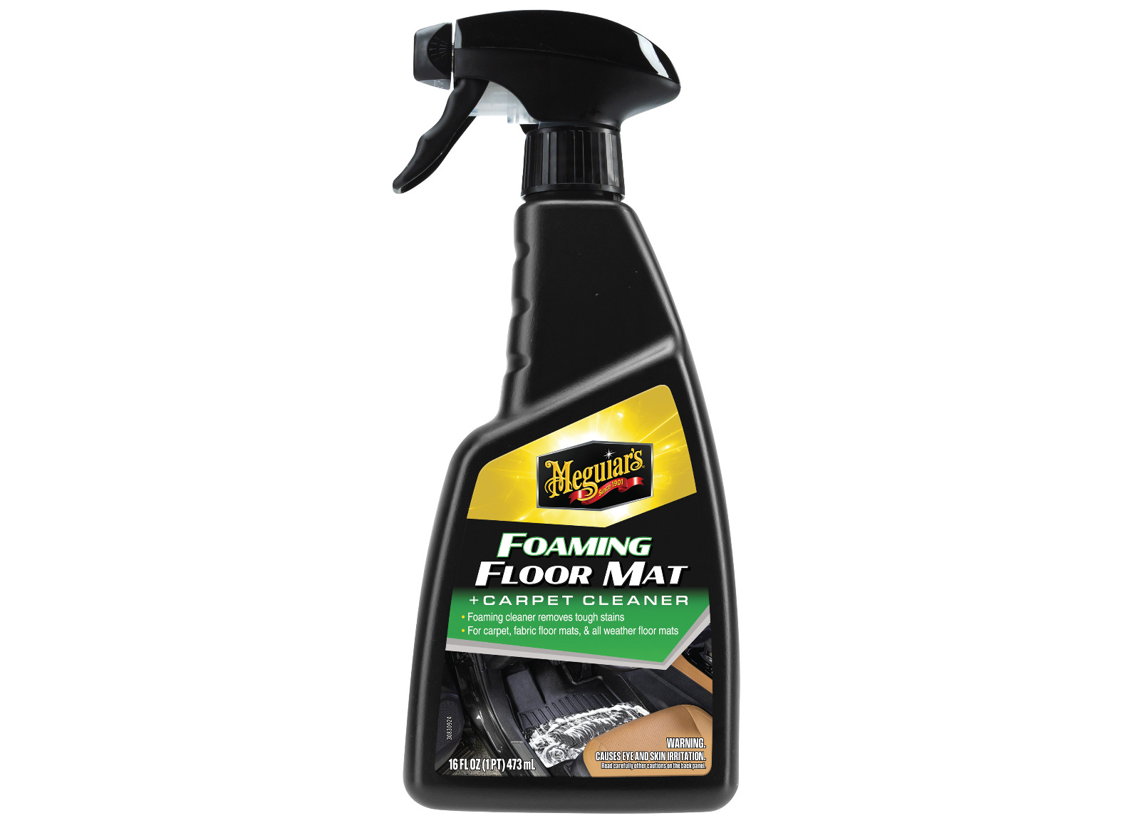 Meguiar's Carpet & Upholstery Cleaner habzó tiszítószer a szőnyegekre és textilekre (539 g)