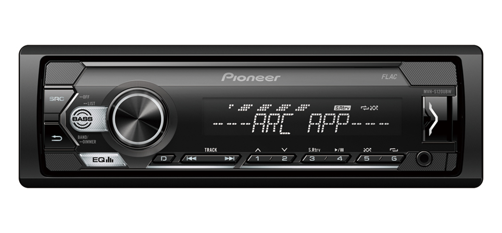 Pioneer MVH-S120UBW autórádió mechanika nélkül