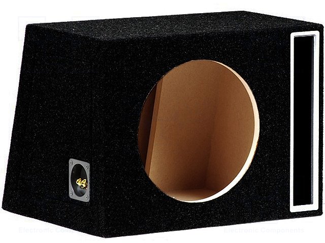 Basser B1250S Black bassreflex mélyláda doboz