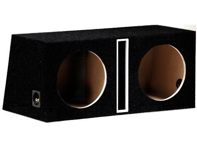 Basser B1250SX2 Black bassreflex kettős mélyláda doboz