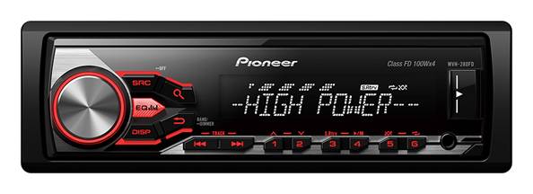 Pioneer MVH-280FD autórádió
