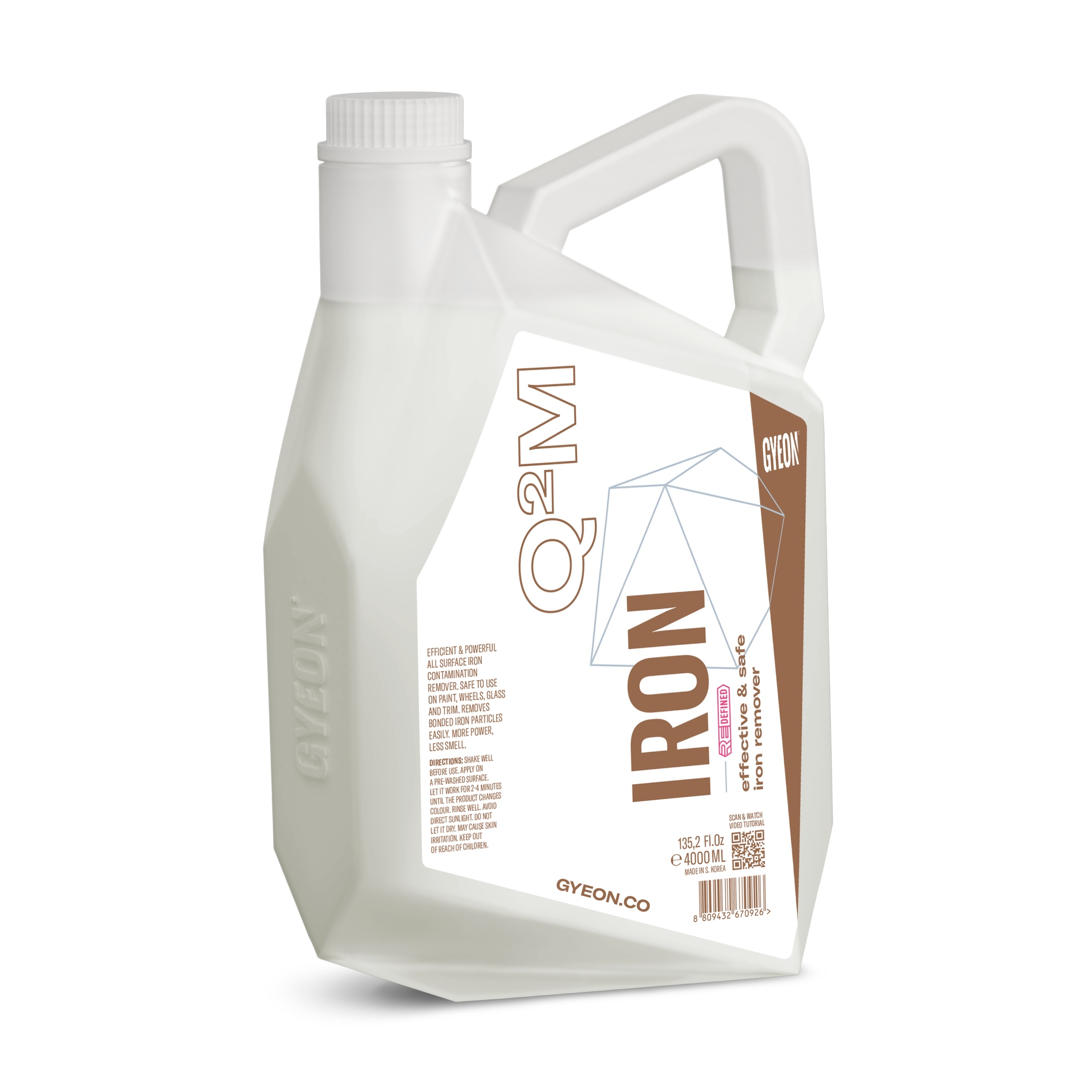 Gyeon Q2M Iron REDEFINED légyrozsda eltávolító (4 l)