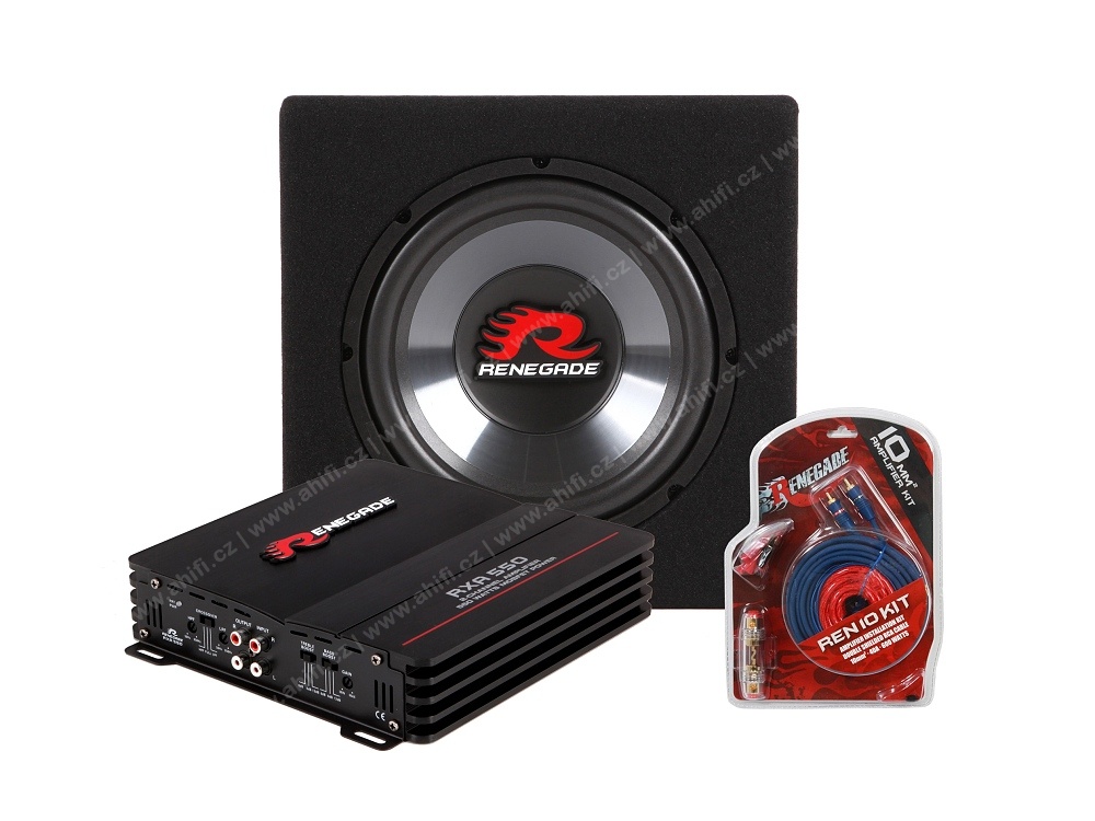 Renegade RBK550XL mélynyomó és erősítő szett