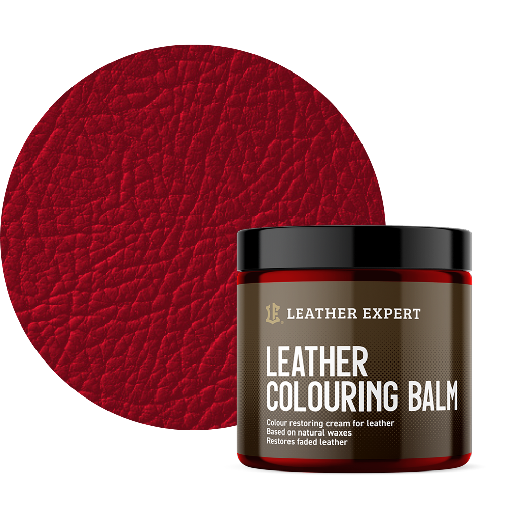Leather Expert - Leather Colouring Balm Red bőrbalzsam (250 ml)