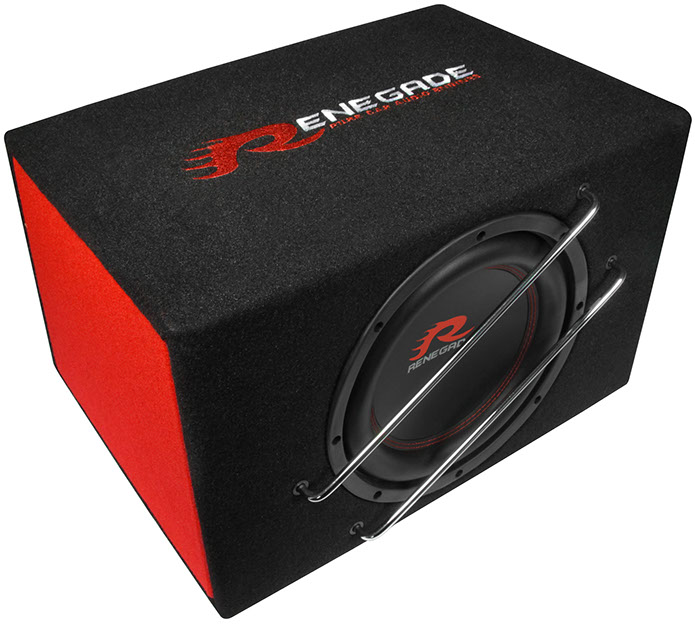 Renegade RXV1000A aktív subwoofer dobozban