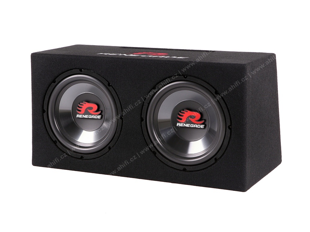 Renegade RXV1002 subwoofer dobozban