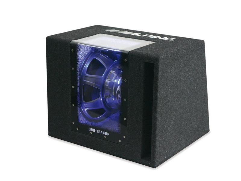Alpine SBG-1244BP subwoofer boxban