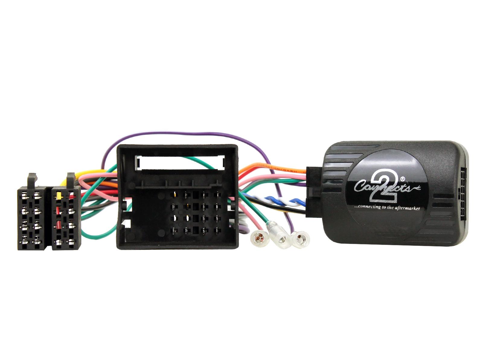 Renault Clio, Fluence, Megane, Scenic, Twingo, Wind Connects2 CTSRN006.2 kormánykerék gombvezérlő adapter
