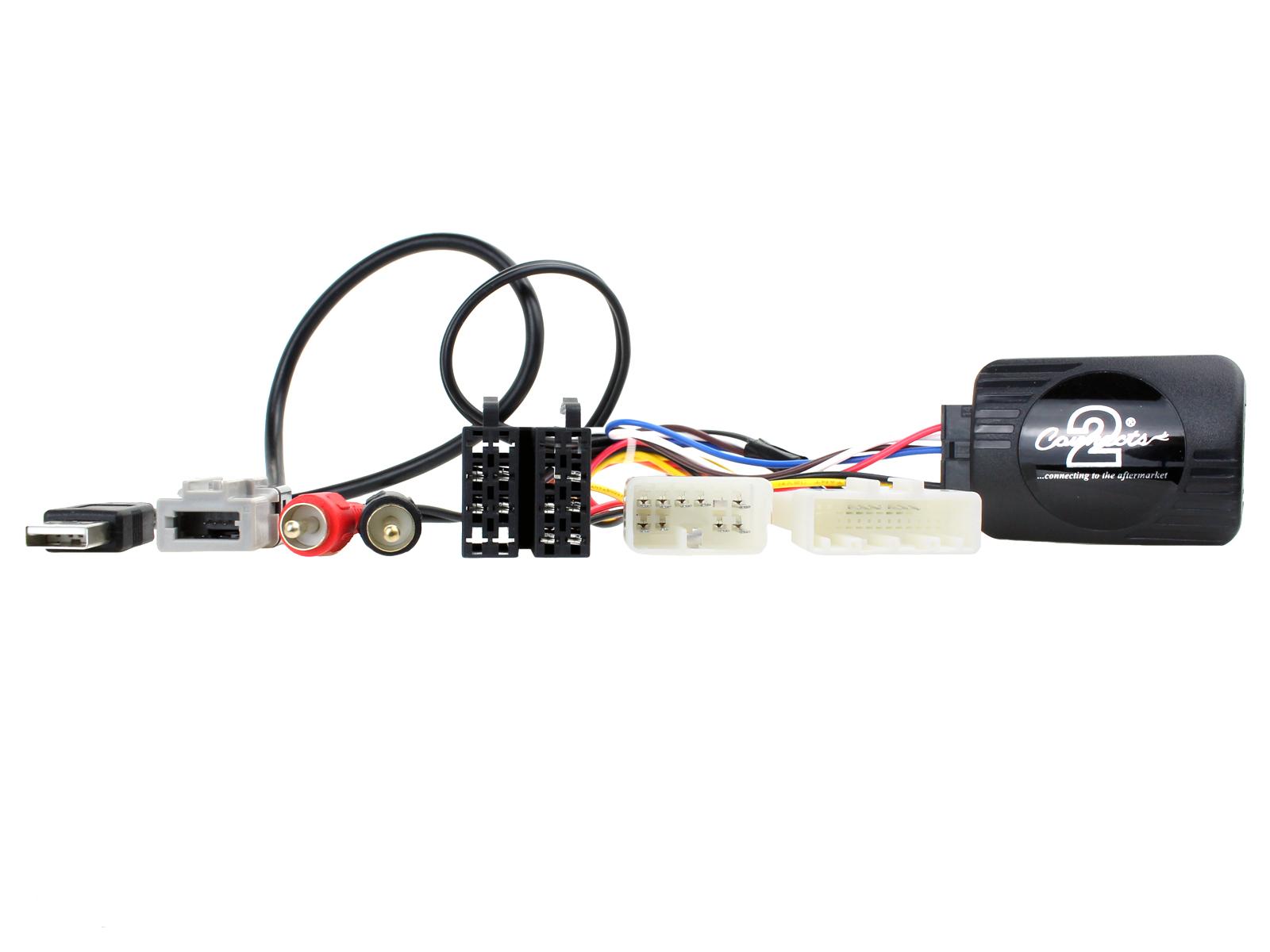 Toyota Aygo II / Citroen C1 II / Peugeot 108 Connects2 CTSTY006.2 kormánykerék gombvezérlő adapter