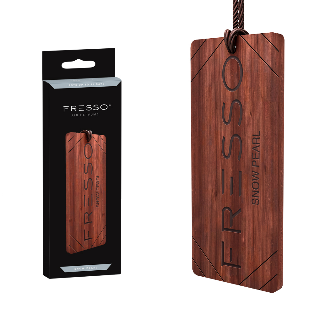 Fresso Snow Pearl Wooden Hanger fa illatosító