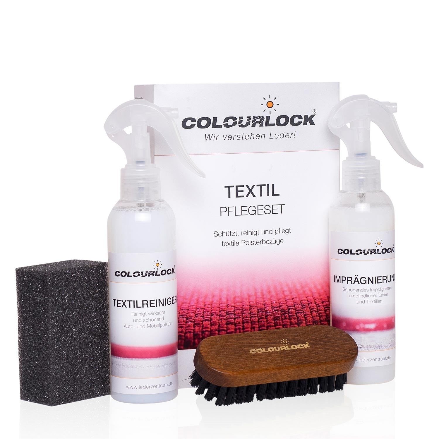 Colourlock Textil Pflegeset tisztító és ápoló készlet a kárpitszövetekre