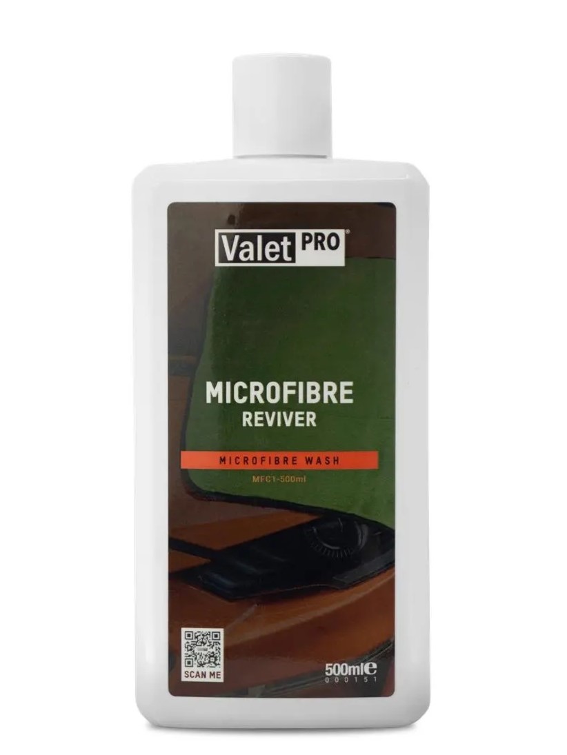 ValetPRO Microfibre Reviver mosószer a mikroszálas kendőkre (500 ml)