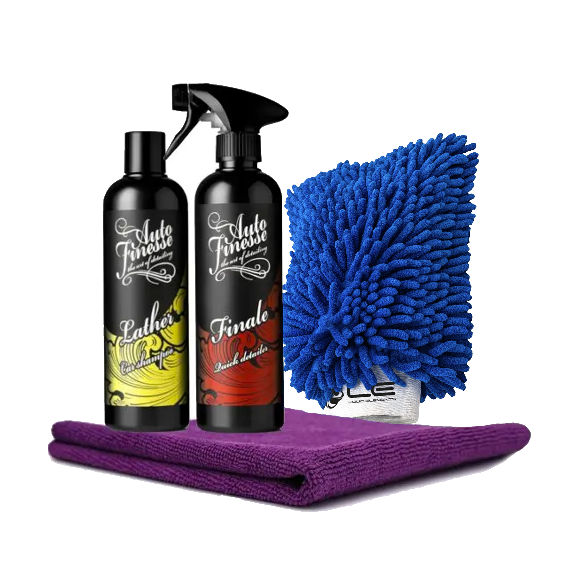 Auto Finesse nagy készlet az autómosáshoz