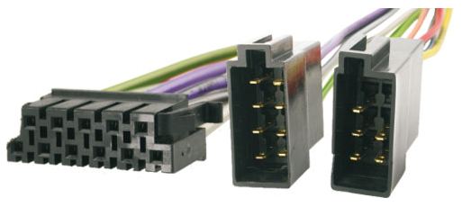 JVC 11 pin - ISO csatlakozó