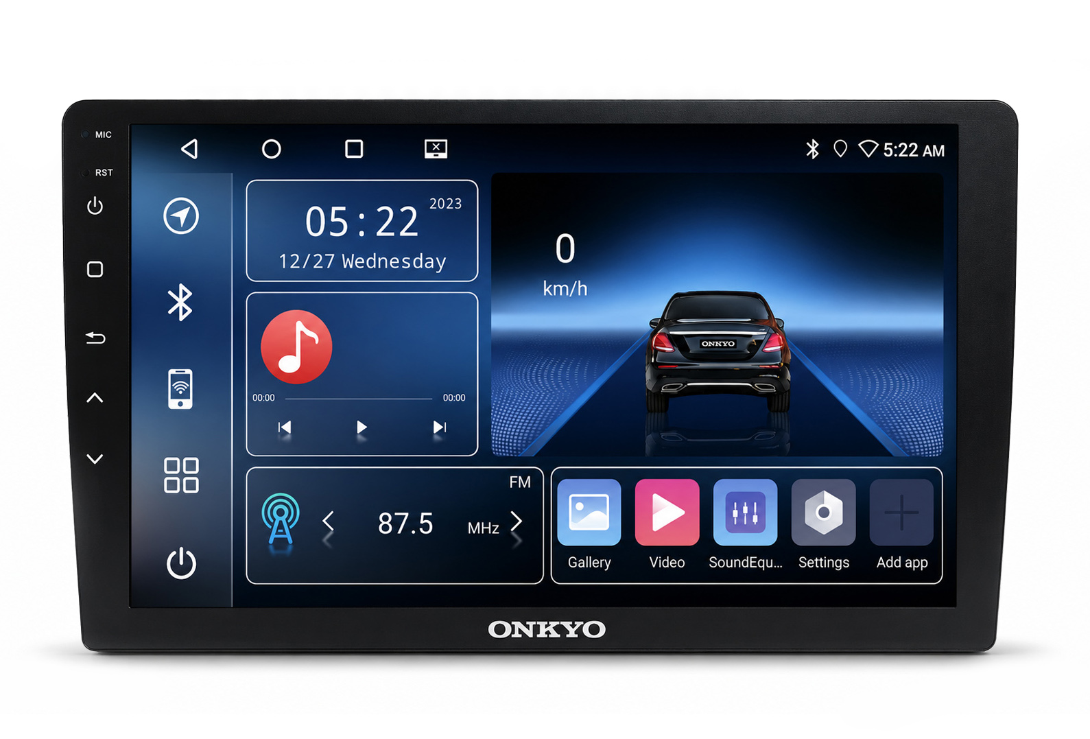 Onkyo X-QD1750 autórádió (4+64 GB)