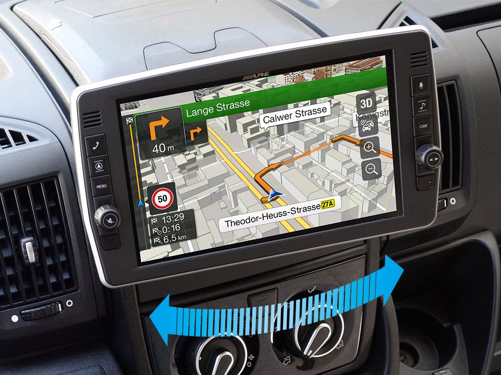 Alpine X903D-DU2 fejlett navigációs egység